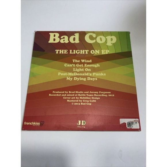 Bad Cop The Light On EP Vinyl 2013 VG - Picture 2 of 9